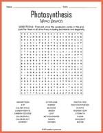 Botany Word Search