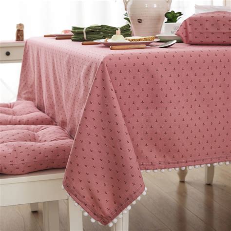 Modern Simple Cotton Rectangular Tablecloths – Best Cooking Shop