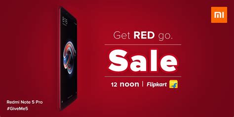 Redmi Note 5 Pro Red on sale in India starting from INR 14,999 - Gizmochina