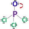 POCl3 lewis structure, molecular geometry, hybridization, bond angle