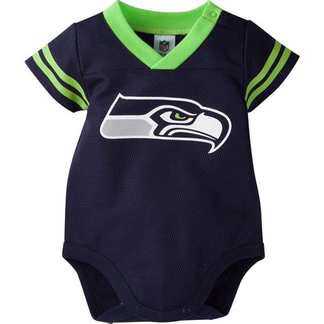 Baby Seahawks Football Jersey Onesie – babyfans