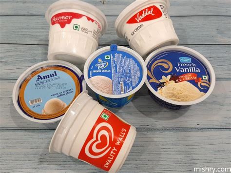 Best Vanilla Ice Cream Cup Brands in India - Mishry