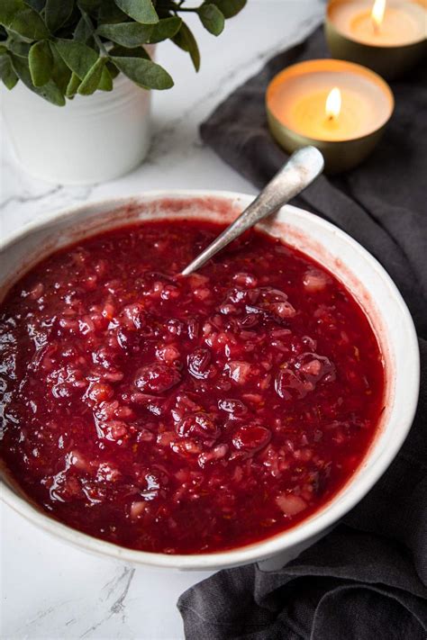 Canned Cranberry Sauce Recipe