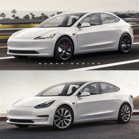 2024 Tesla Model 3 Facelift Rendered Into Reality | Carscoops