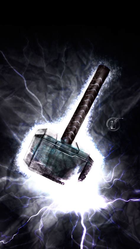 Mjolnir Hammer Wallpaper