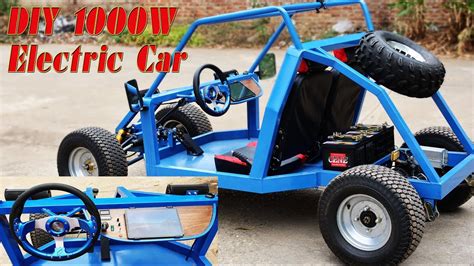 Build a 1000W Electric Gokart at Home - Electric car - Tutorial - Part 2 - YouTube