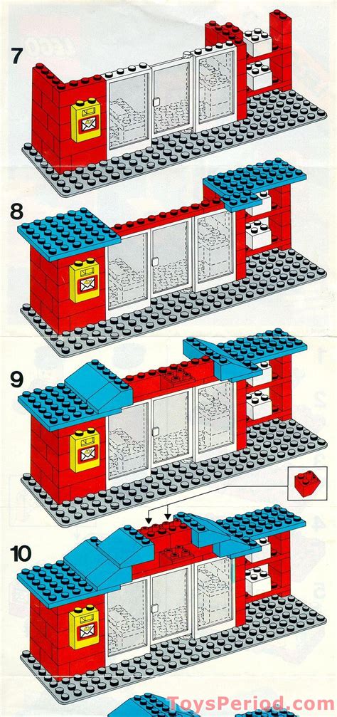 LEGO 6362 Post Office Set Parts Inventory and Instructions - LEGO Reference Guide