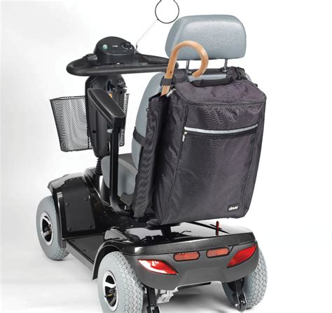 Mobility Scooter Bag with Crutches Holder | Livewell Today