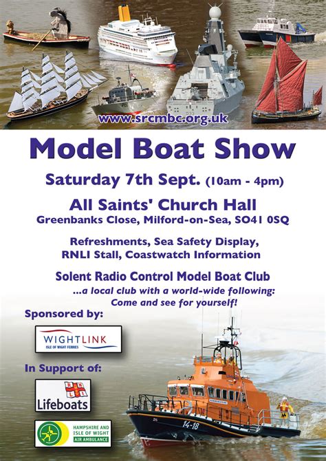 Model Boat Show – SRCMYC/SRCMBC