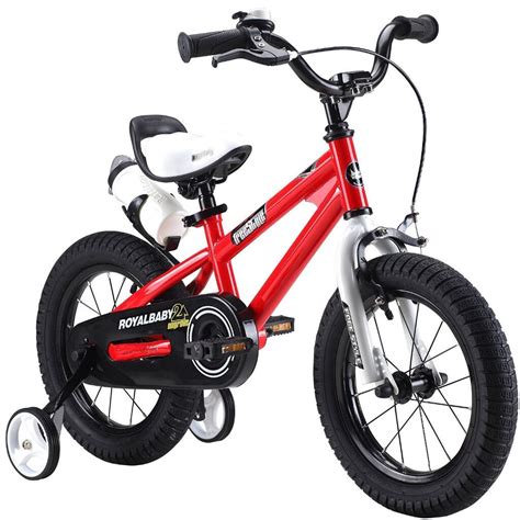 ROYAL BABY FREESTYLE KIDS BIKES WITH STABILIZERS IN SIZE 12" RED | in ...