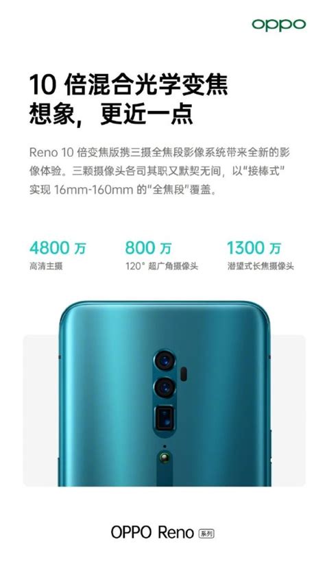 Oppo reveals the camera specifications of the Oppo Reno smartphone - Gizmochina