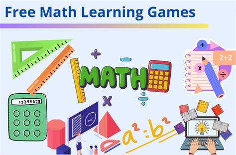 7 Free Fun Math Learning Games for Kids -Create & Learn