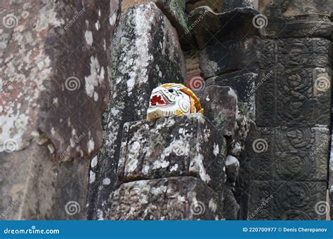 Angkor Wat Temple stock image. Image of temple, dedicated - 220700977