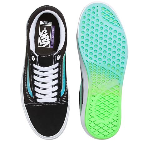 Vans BMX Old Skool Pro Shoes (Black / White / Gradient) — Albe's BMX