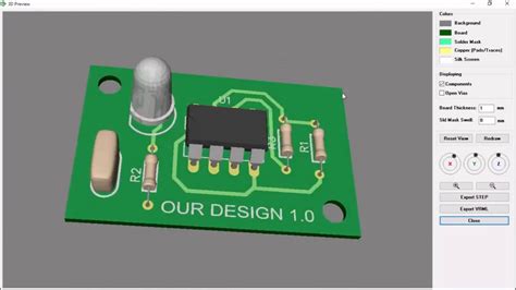 Printed Circuit Board Diagram