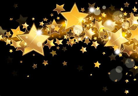 Navy Wallpaper Gold Stars