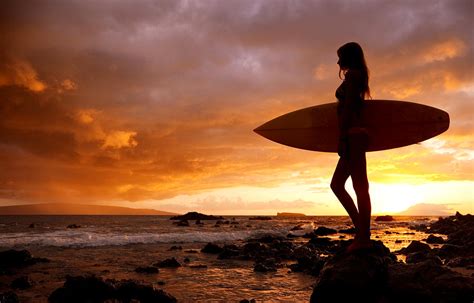 Girls Surfing Wallpaper - WallpaperSafari