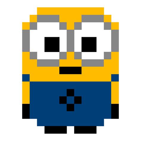 Minion: Bob - 19x19 Pixel Art by comficker - simplepixelart.com