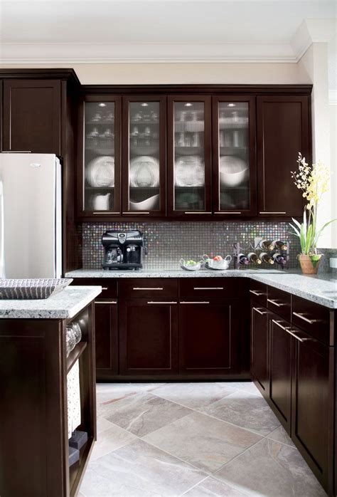 Sonoma Maple Espresso kitchen | Kitchen cabinet design, Home kitchens, New kitchen cabinets