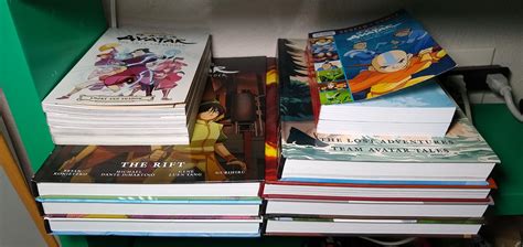 My Avatar: The Last Airbender Comics/Books Collection : r/graphicnovels