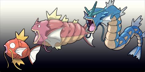 Magikarp Gyarados Missing Link by Arrancarfighter on DeviantArt