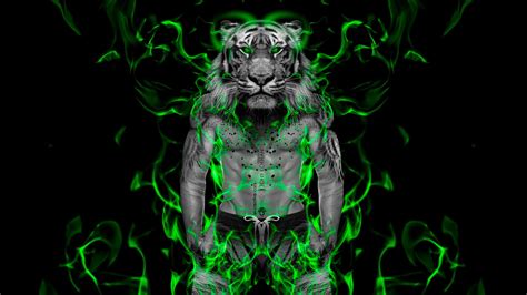 Neon Tiger Wallpapers - Wallpaper Cave