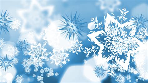 vectors, Blue, Winter, Snowflakes Wallpapers HD / Desktop and Mobile Backgrounds