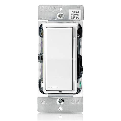 Leviton lighted dimmer for led lights - sirbeach