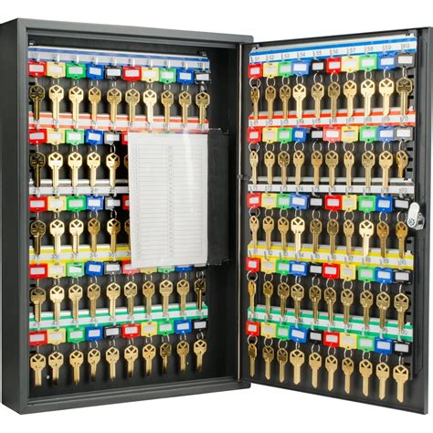 Barska - Optics Key Cabinet with Key Lock 100 Keys, Black - Walmart.com ...