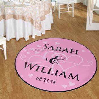 Custom Names Available Vinyl Floor Decals Removable Wedding Dance Floor Sticker - Buy Wedding ...