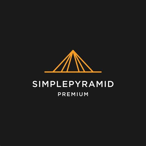 Pyramid logo icon design template 9468805 Vector Art at Vecteezy