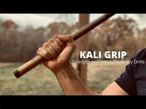 Grip and Wrist Exercises for Eskrima - Kali Arnis Escrima - YouTube