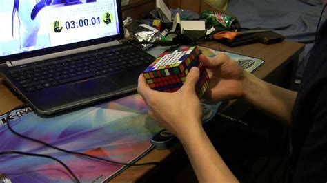 8x8 Rubik's Cube world record - 5:58.65 - YouTube