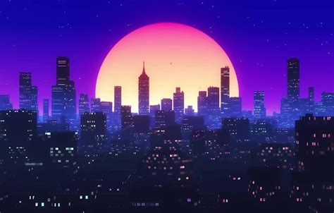 Synthwave City Wallpapers - Top Free Synthwave City Backgrounds ...