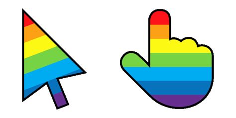 Rainbow Animated Cursor - Sweezy Custom Cursors