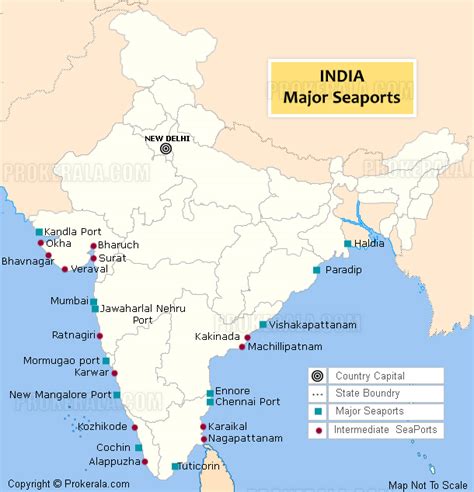 Map Showing The Location Of Major Sea Ports In India Ports In India | Porn Sex Picture