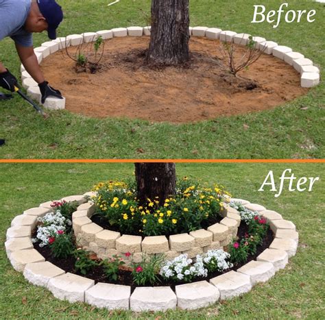 Landscaping around a tree | Home Design, Garden & Architecture Blog Magazine