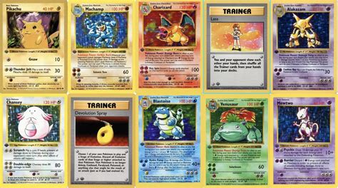 25 Most Valuable First Edition Pokemon Cards | Old Sports Cards