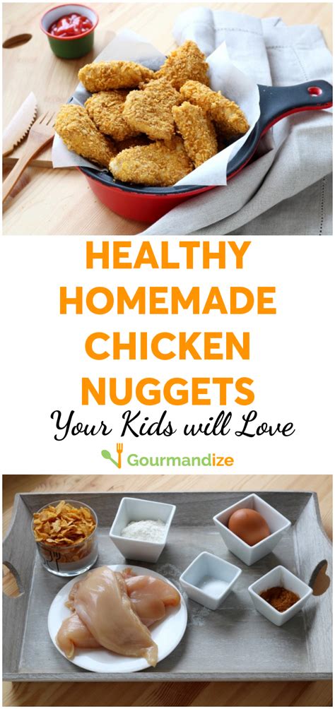 Kid-Friendly Healthy Homemade Chicken Nuggets