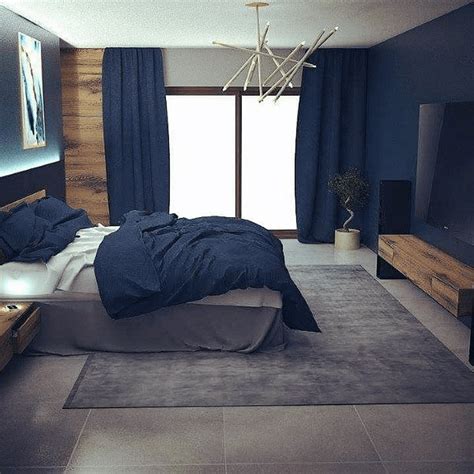 30+ Navy Blue Bedding Ideas – DECOOMO