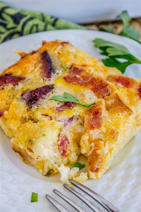 Cheesy Bacon and Egg Casserole | Breakfast | Keto Recipes