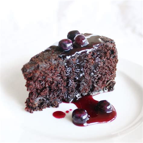 Blueberry Chocolate Cake