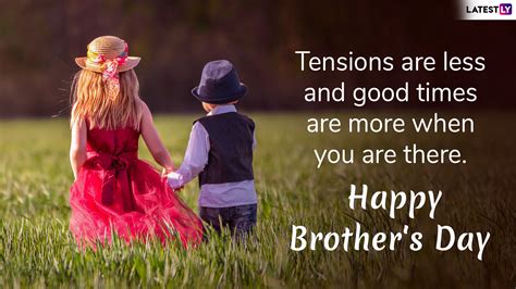 Happy National Brother’s Day 2019 Greetings: WhatsApp Stickers, Facebook Messages, Brothers Day ...