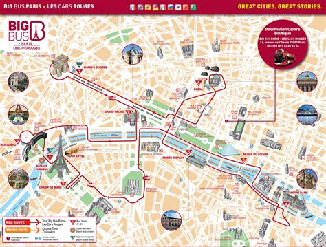 paris hop on bus routes map - Google Search | Carte touristique, Carte touristique paris, Guide ...