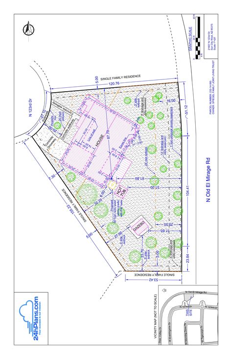 Plot Map Of Property - United States Map States District