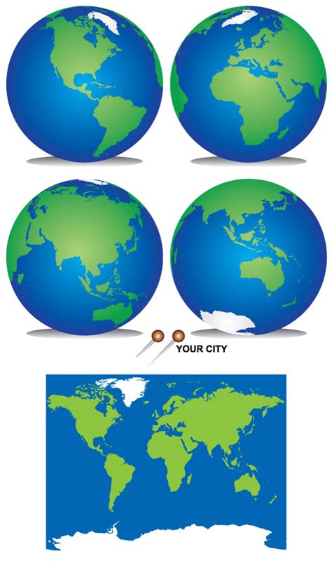 world map - Clip Art Library