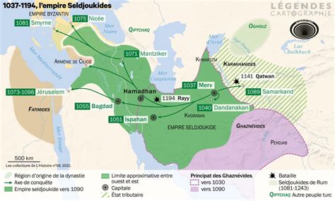 The Seljuk Empire, 1037-1194. by @LegendesCarto - Maps on the Web