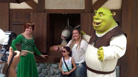 Universal Studios Shrek And Princess Fiona