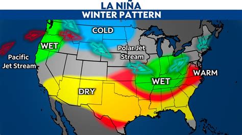 La Niña pattern holds for the third winter in a row