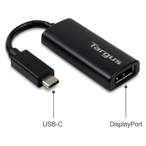 USB-C to DisplayPort Adapter - Black